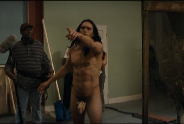 James Franco pelado mostrando o pênis duro